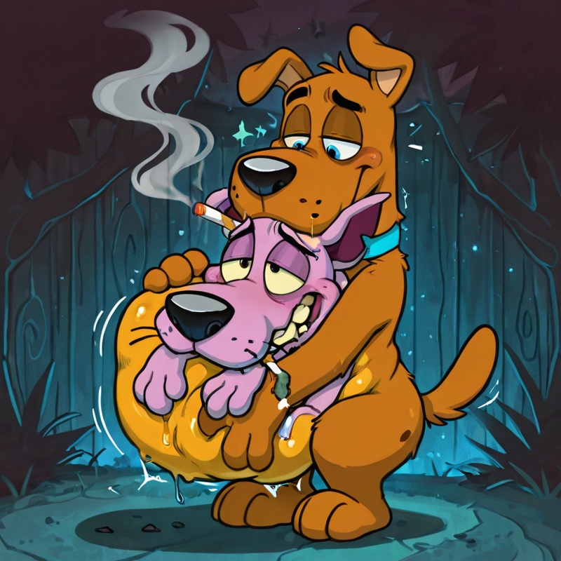 Courage the Cowardly Dog Stoned and Seductive