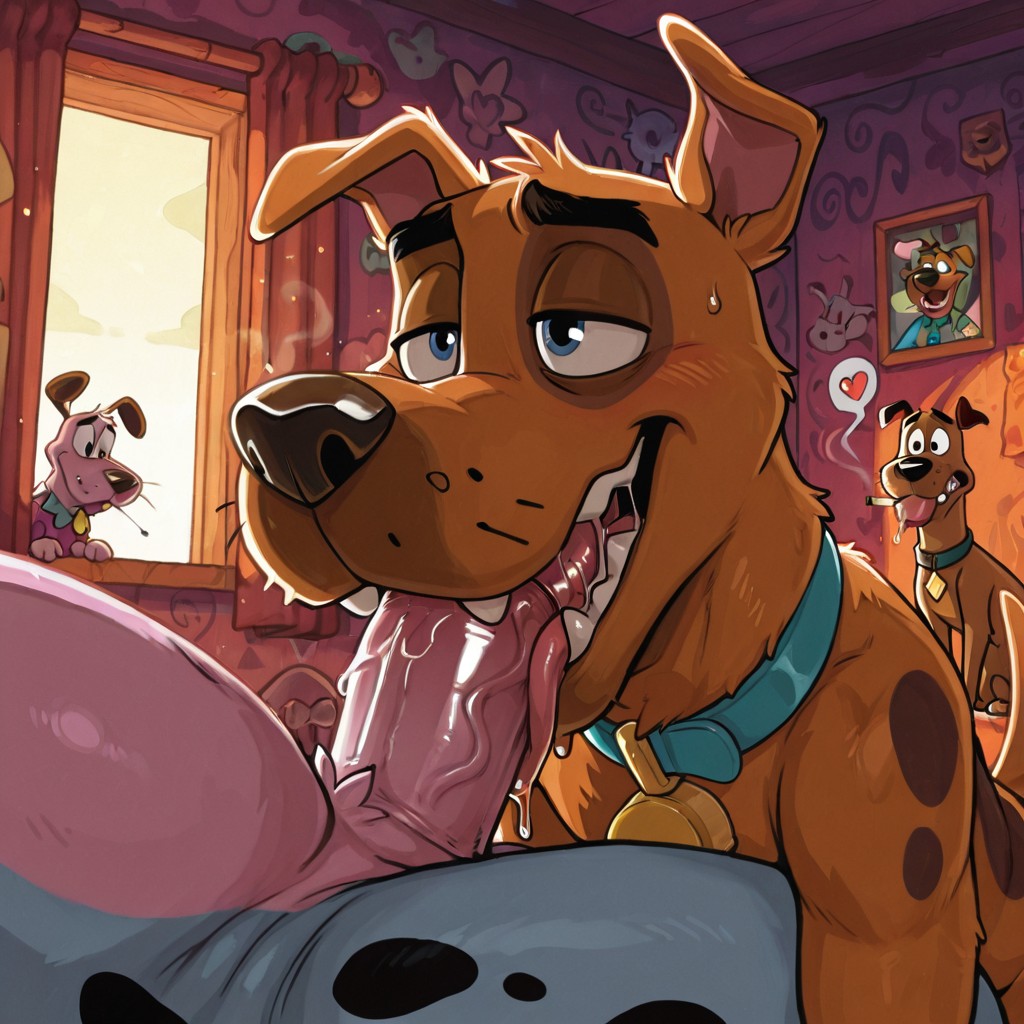 Courage the Cowardly Dog: Stoner Anthro Mischief