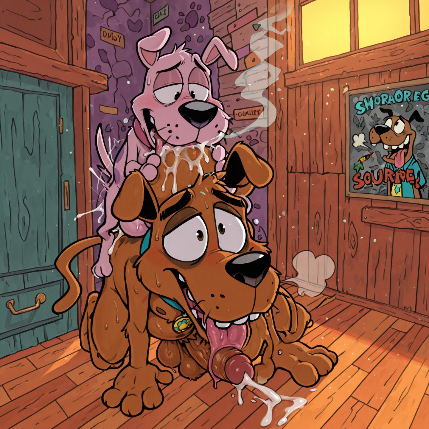 Courage the Cowardly Dog Stoner Seduction