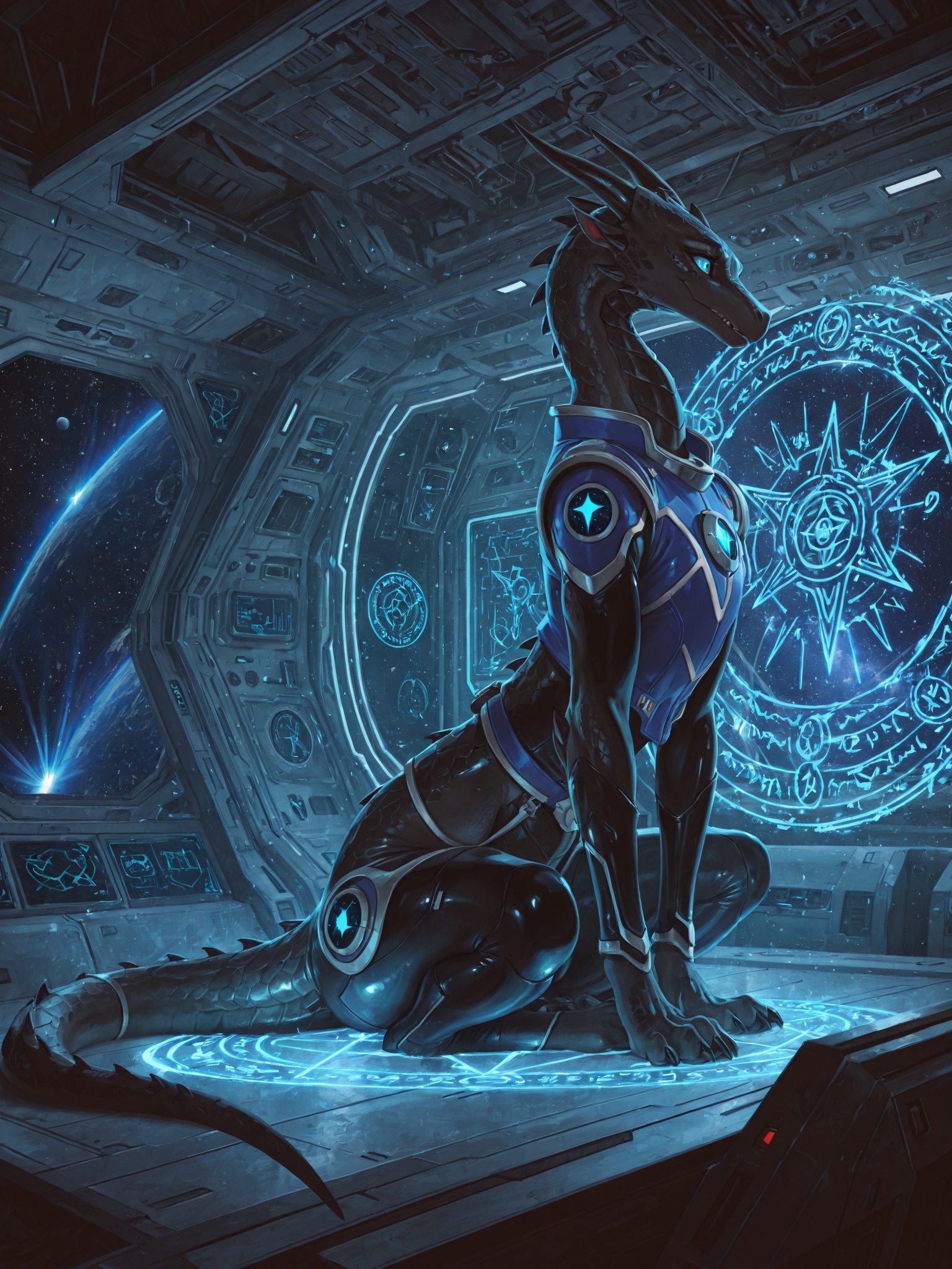 Dragon Captain Operating Spell Matrix