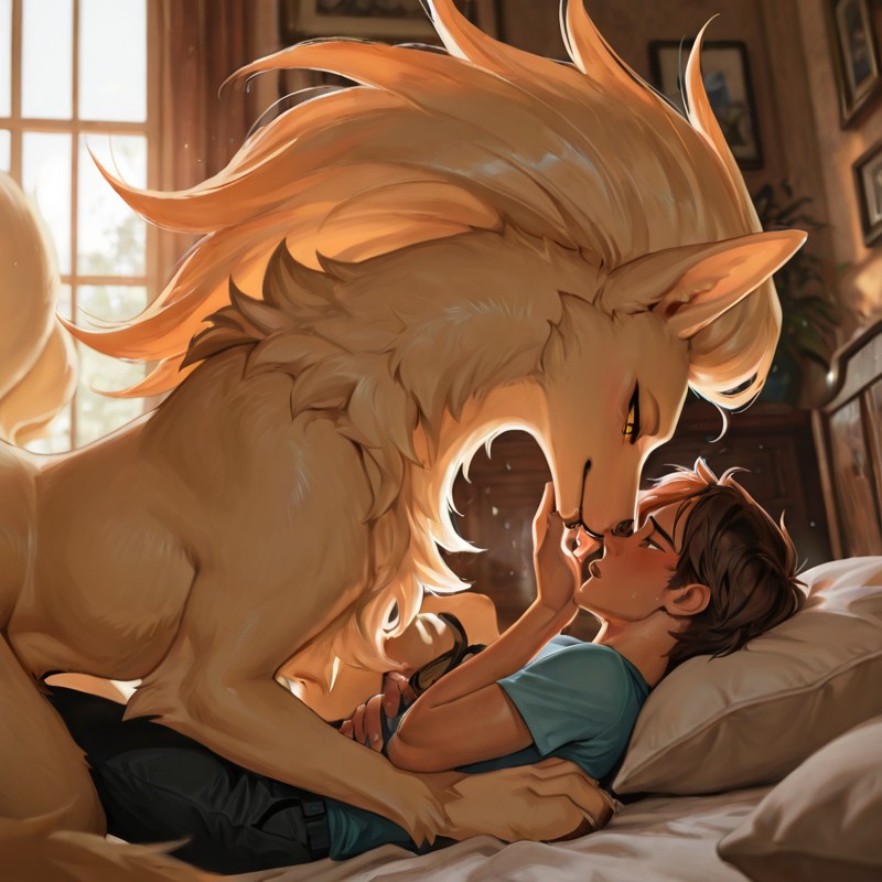 A Kitsune and His Guardian