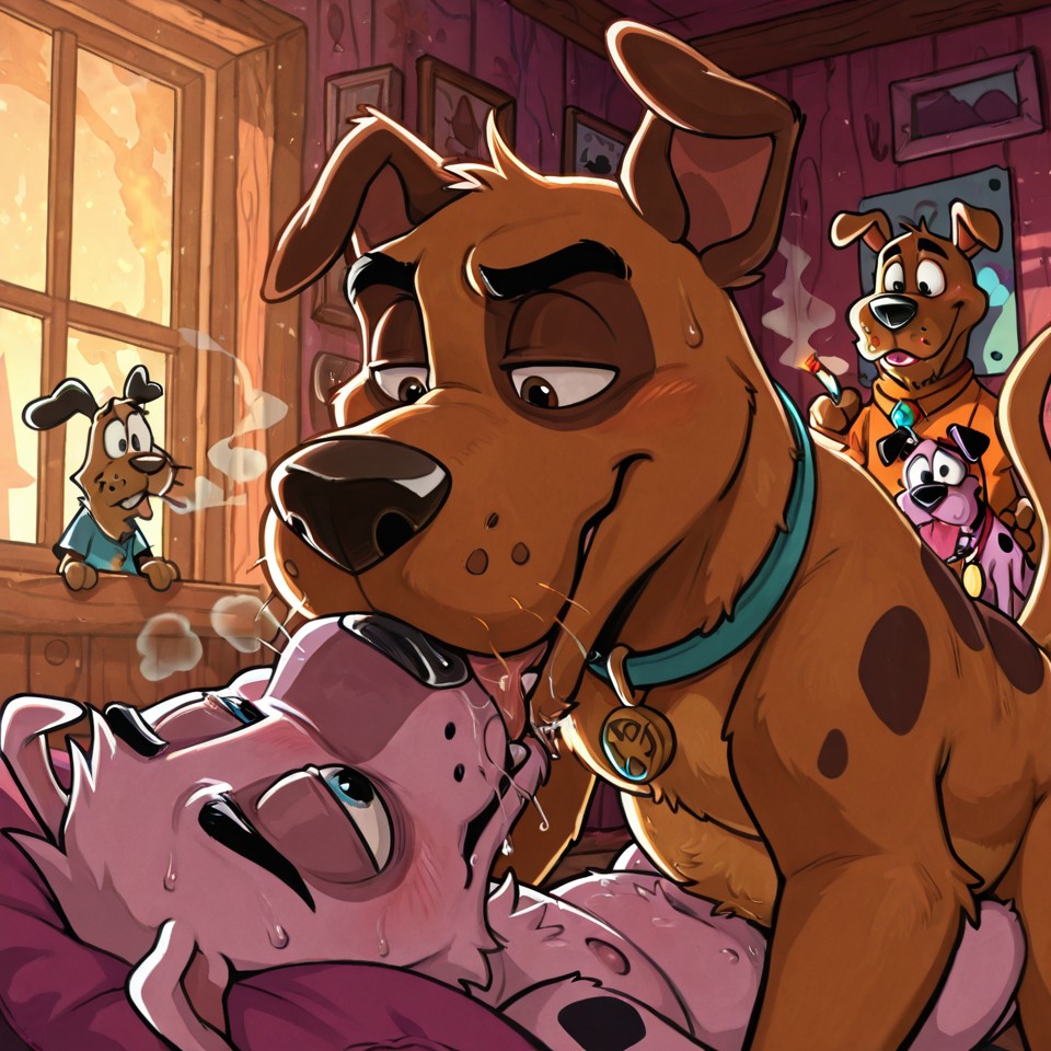 Courage the Cowardly Dog: Seductive Stoner Moment