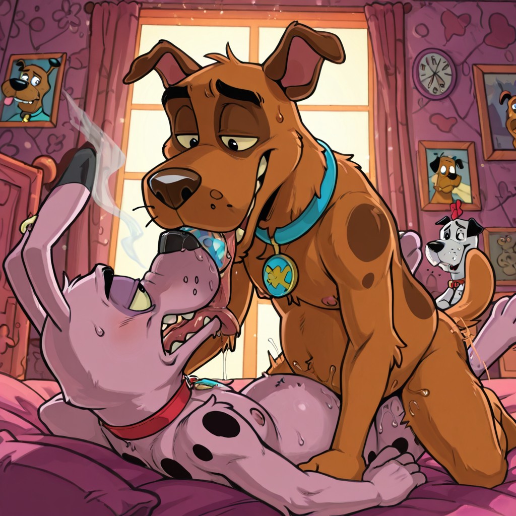 Courage the Cowardly Dog Furry Art