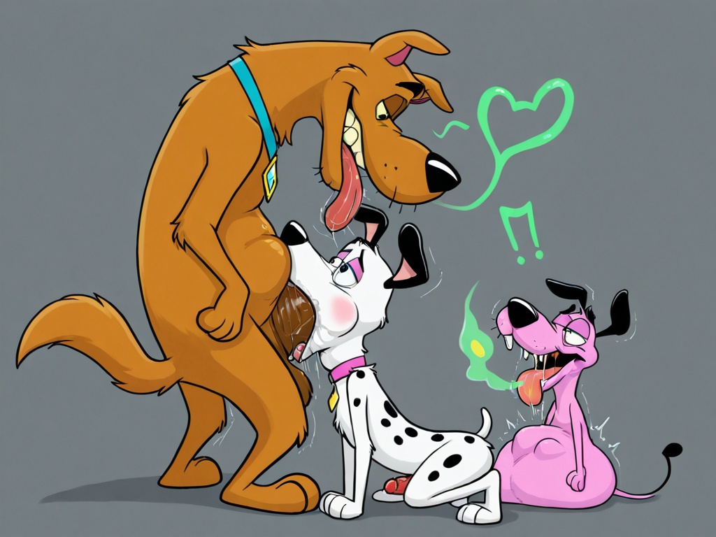 Courage the Cowardly Dog Group Scene