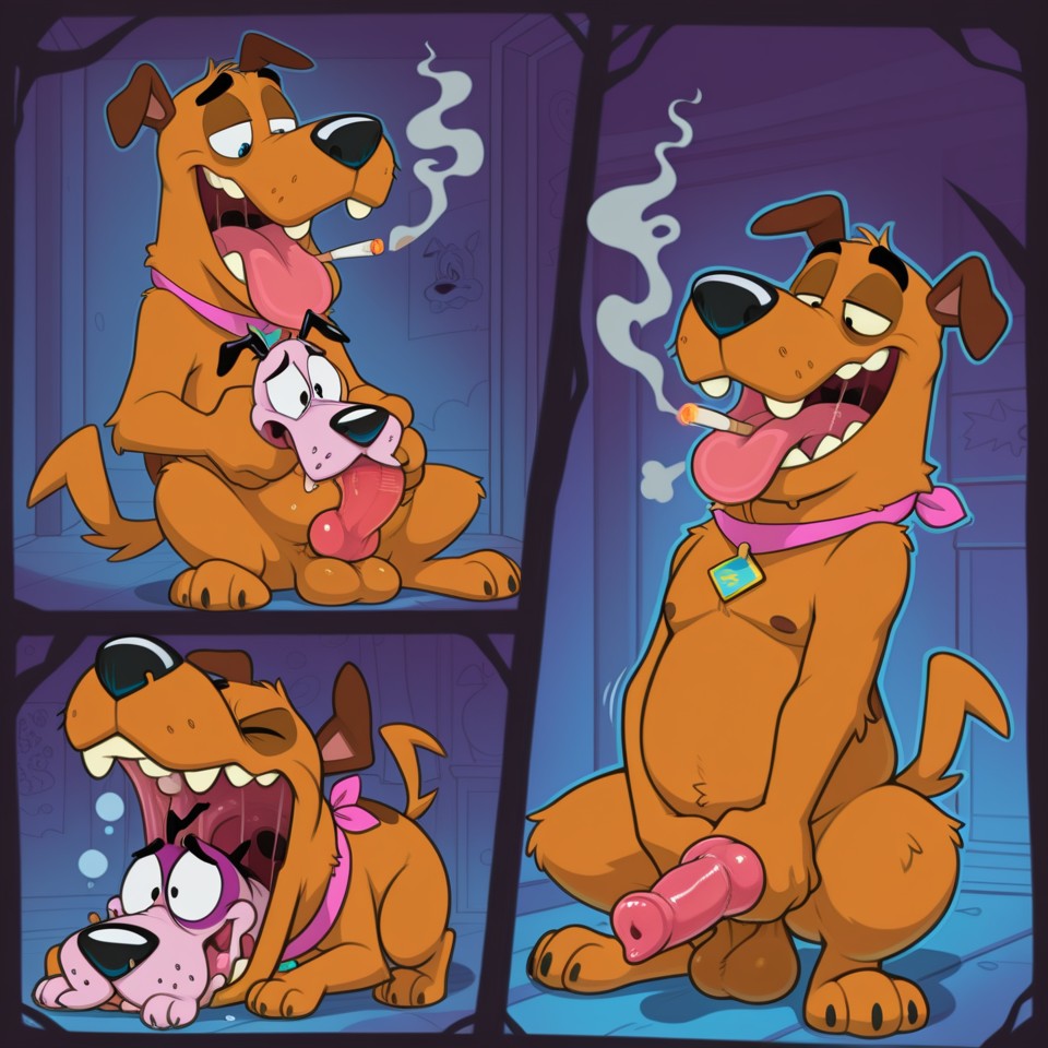 A Stoned Courage the Cowardly Dog