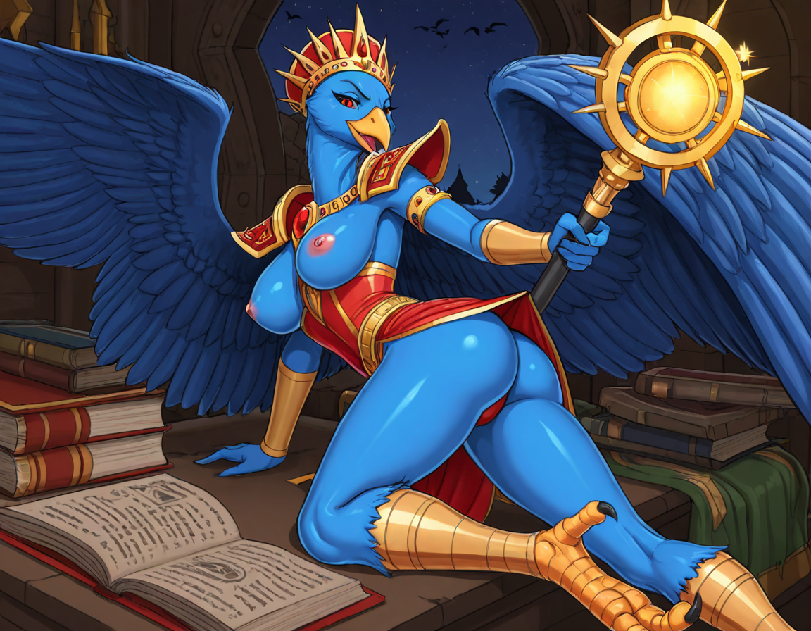 Lord of Change in Labyrinthine Library