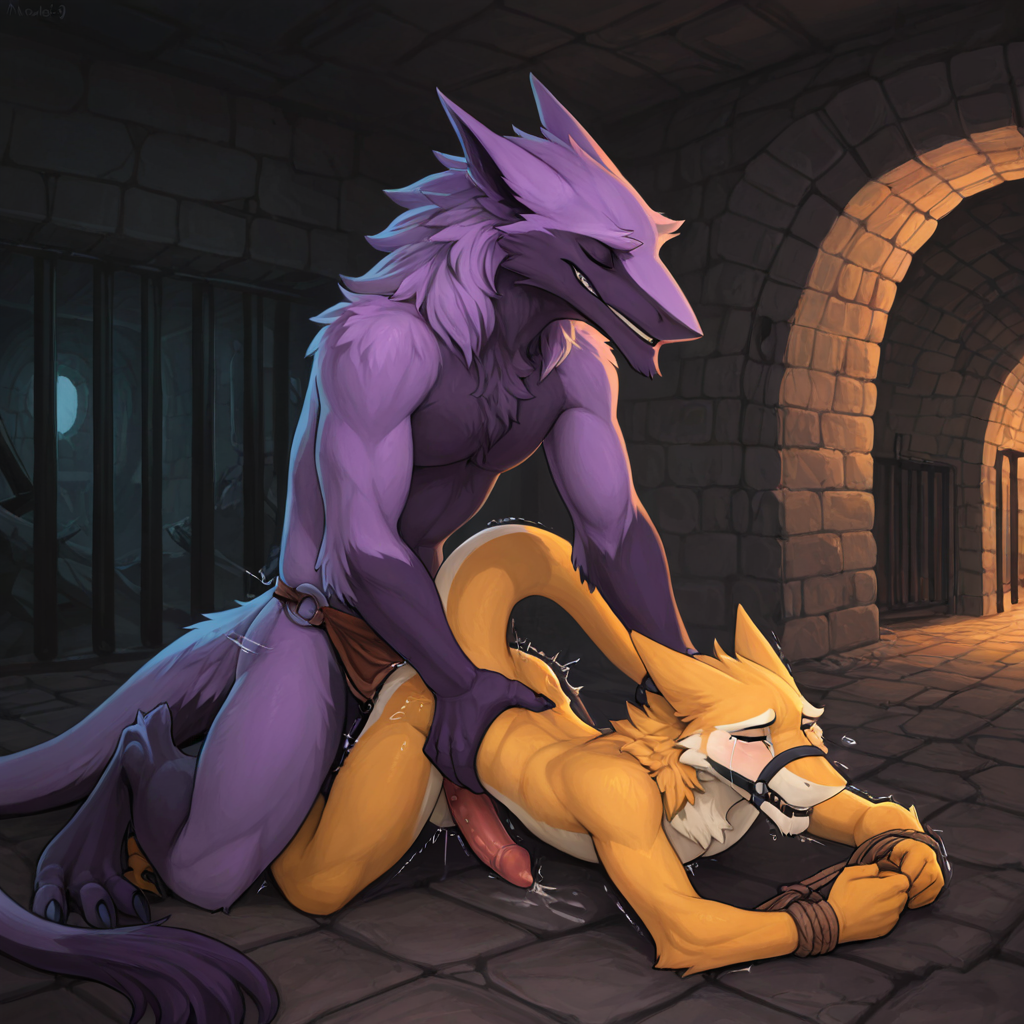 Mature Furs in Dungeon Ruins