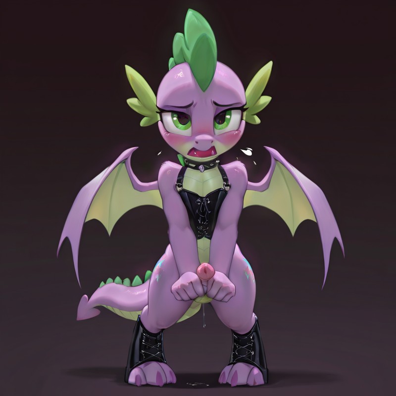 Spike the Goth Dragon