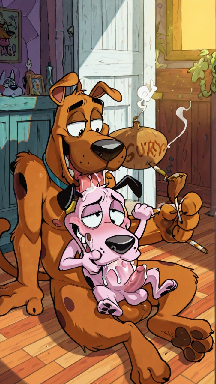 Courage the Cowardly Dog Stoner Vore Session