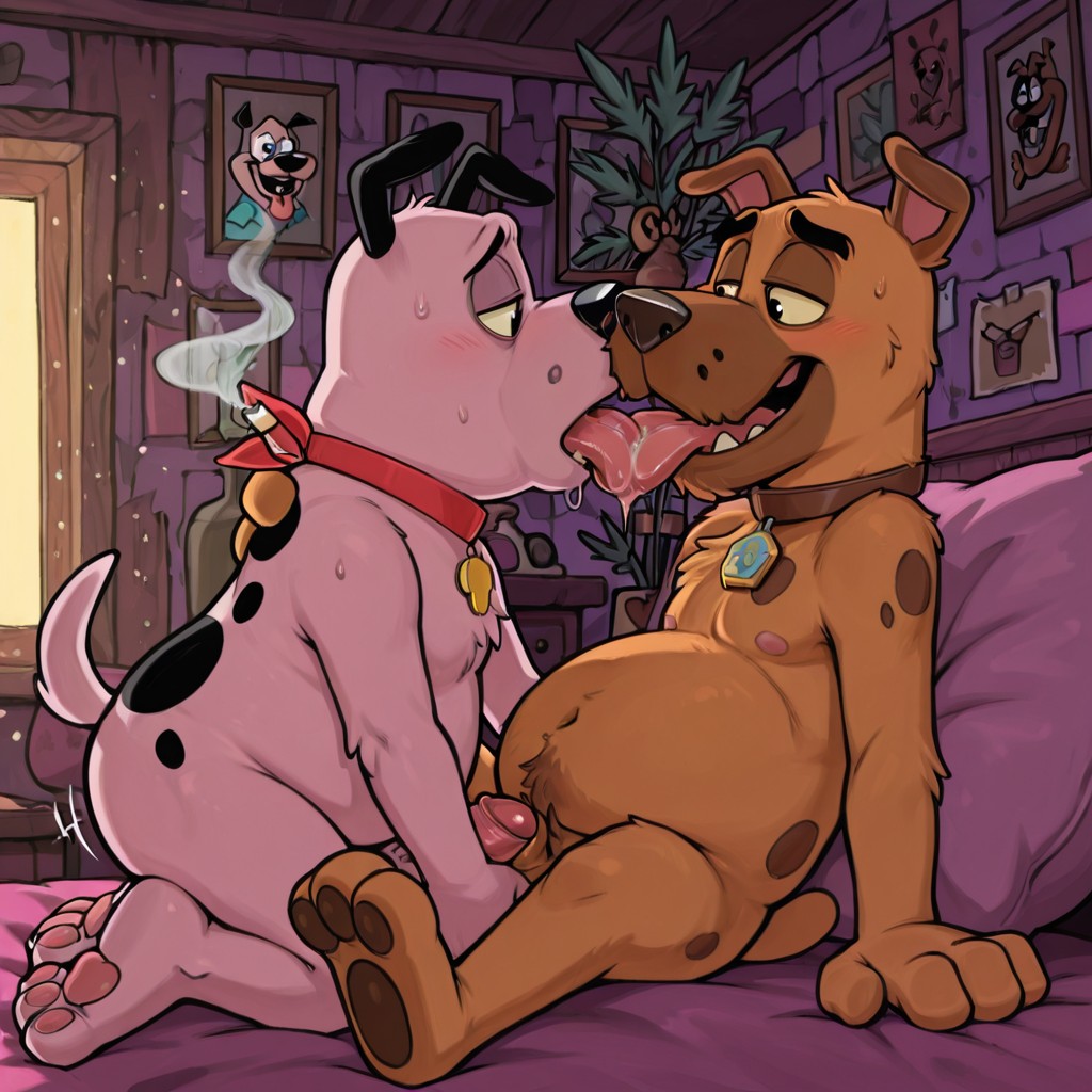 Courage the Cowardly Dog Stoner Art Courage_the_cowardly_dog
