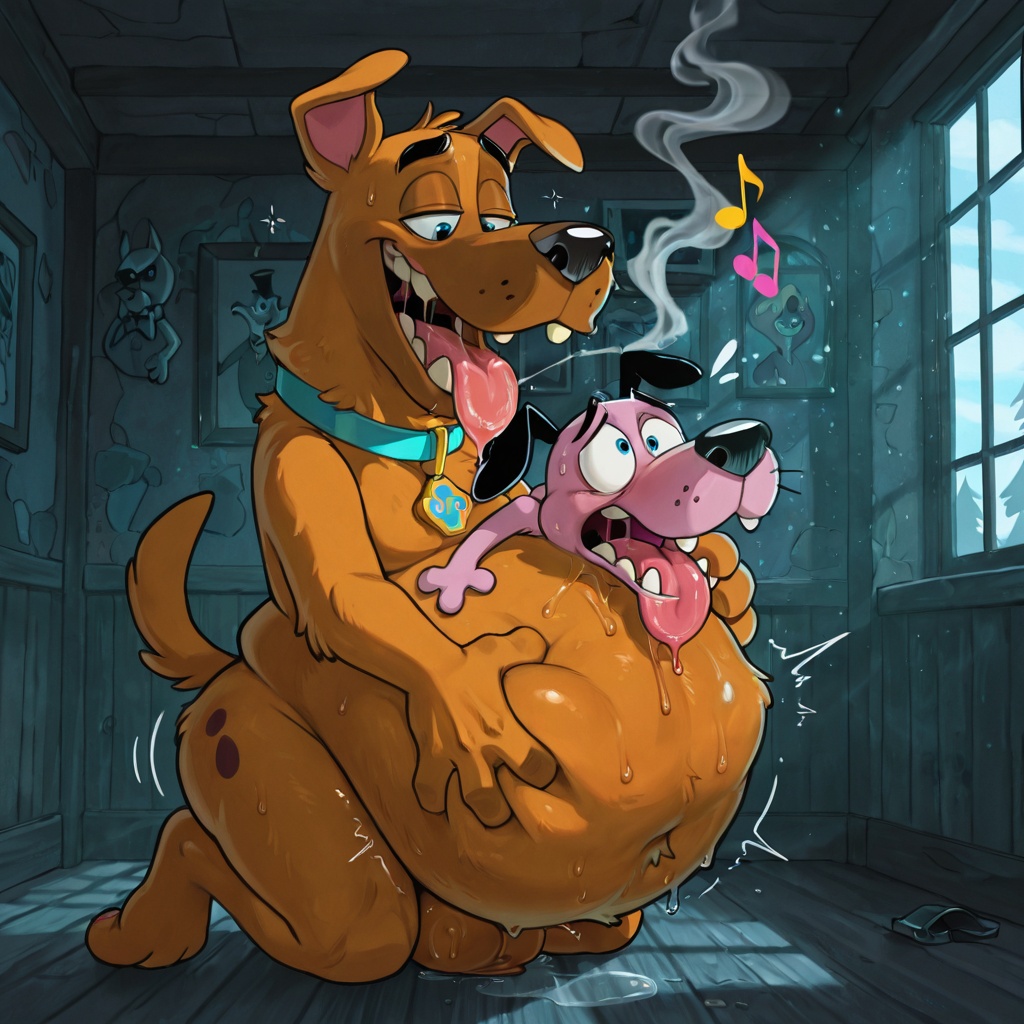 Courage the Cowardly Dog Group Vore Scene