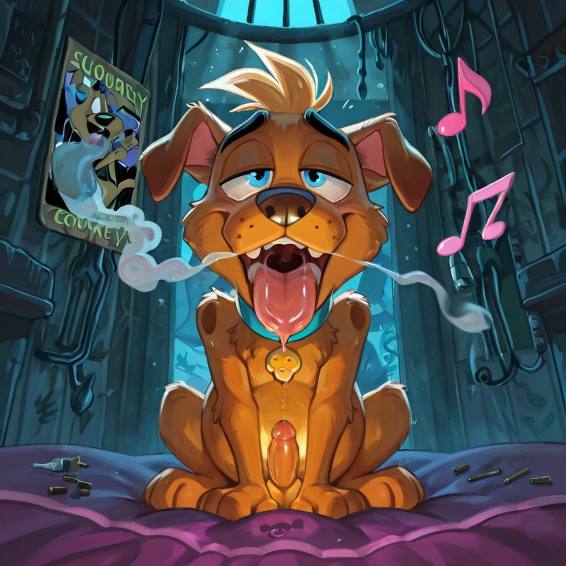 Courage the Cowardly Dog and Scooby Doo Toony Adventure