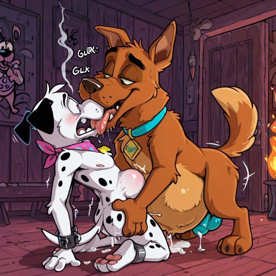 Courage the Cowardly Dog: Intimate Group Scene