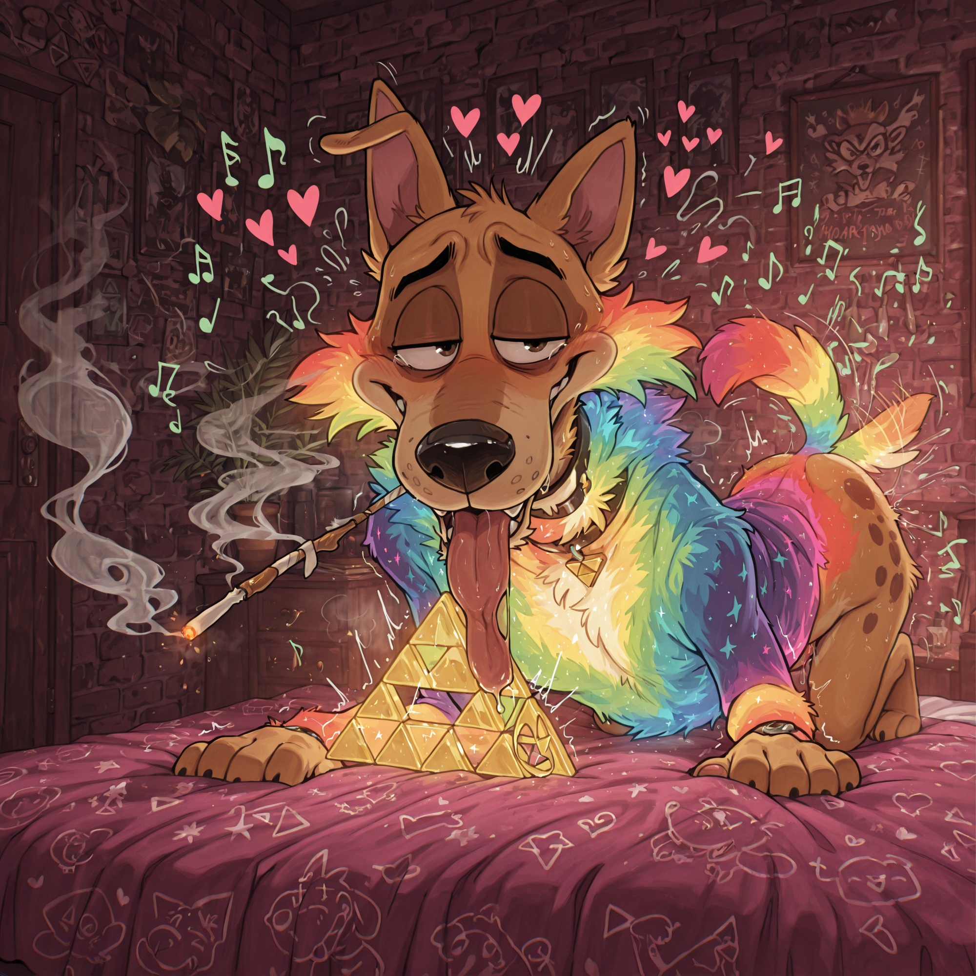 Courage the Cowardly Dog: Trippy Stoner Canine