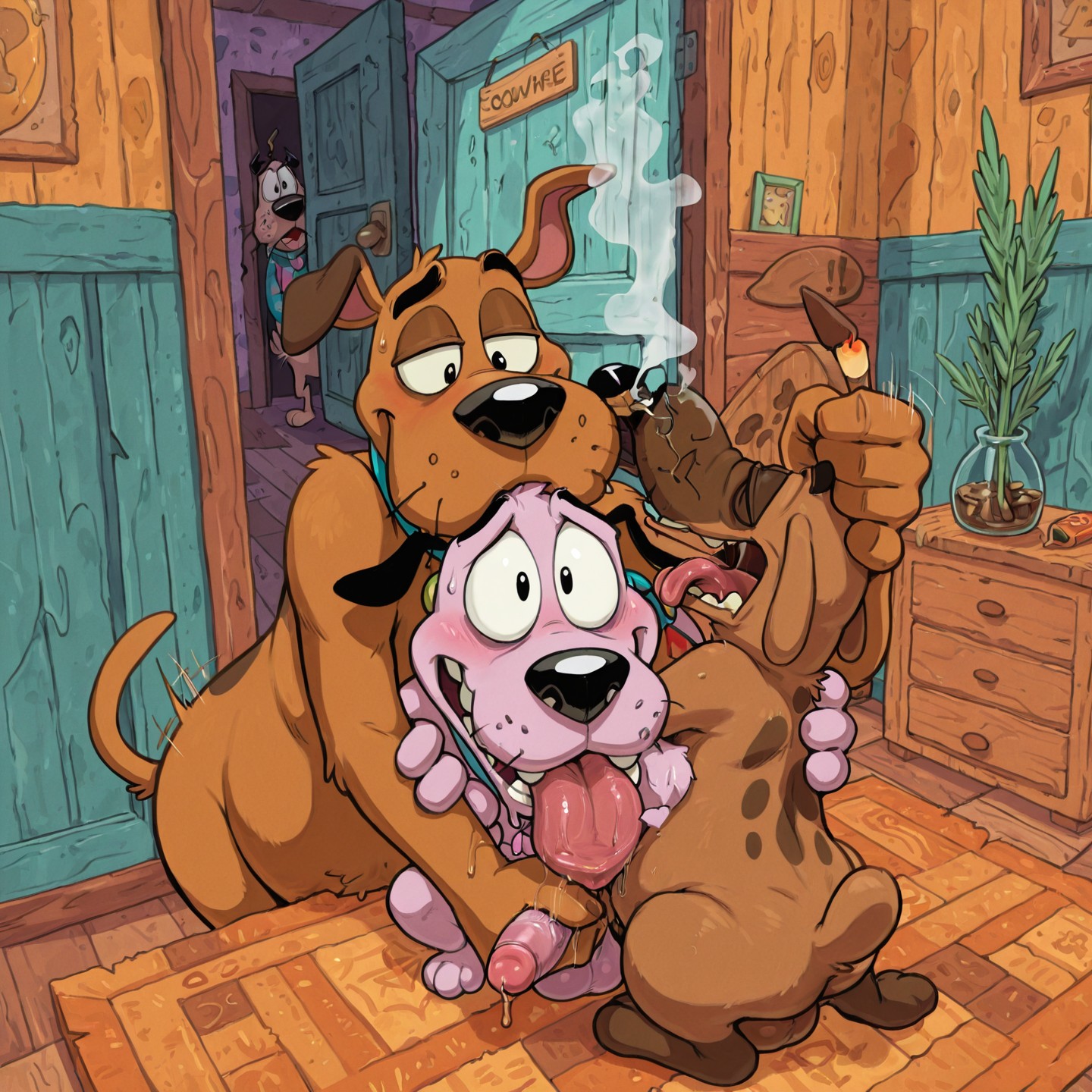 Courage the Cowardly Dog Stoner Encounter Sexy Vorny