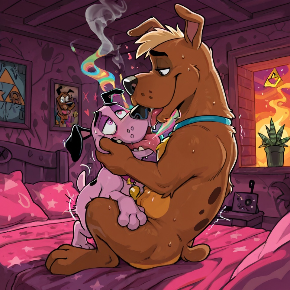 Courage the Cowardly Dog Stoner Dragon Encounter