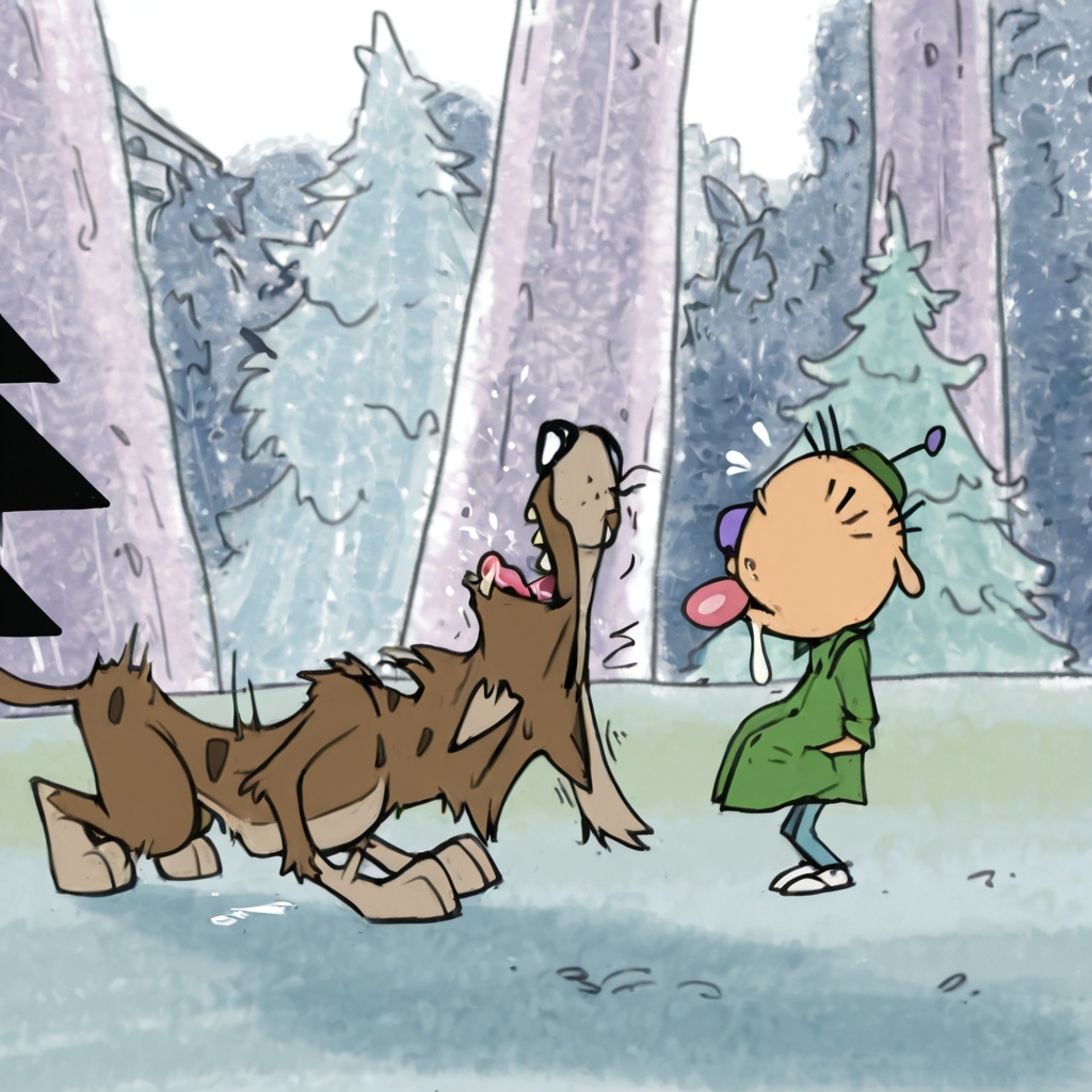 Courage the Cowardly Dog and Scooby Doo Vore Scene