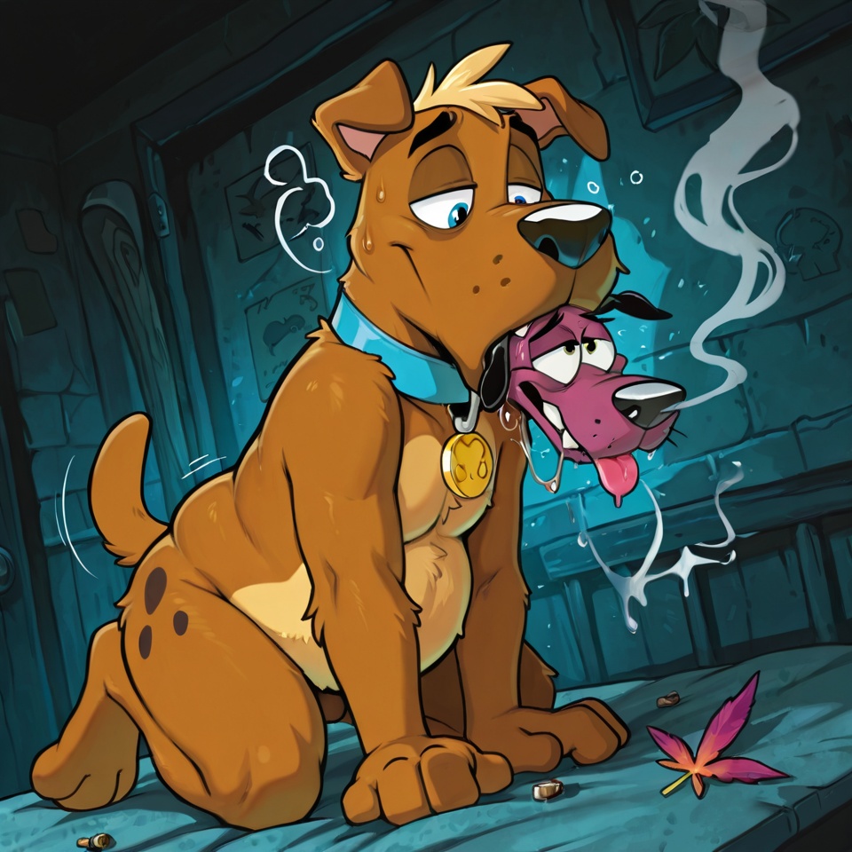 Courage the Cowardly Dog: Smoky Stoner Adventure
