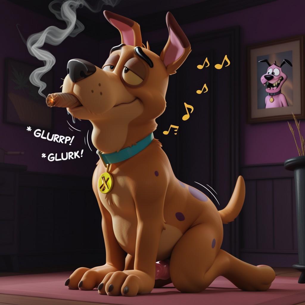Solo, Realistic, 3d, Male, Anthro, Toony