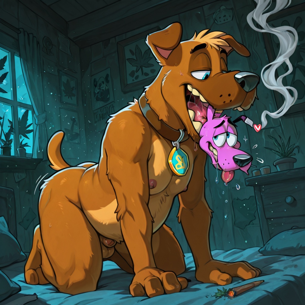 Courage the Cowardly Dog: Toon Vore Scene