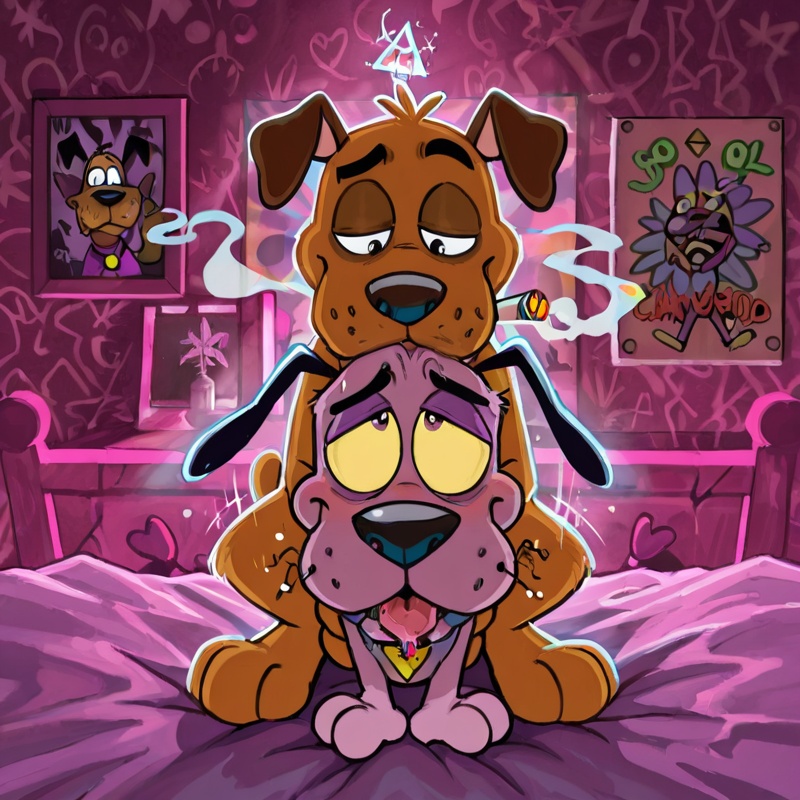 Courage the Cowardly Dog Stoner Romance