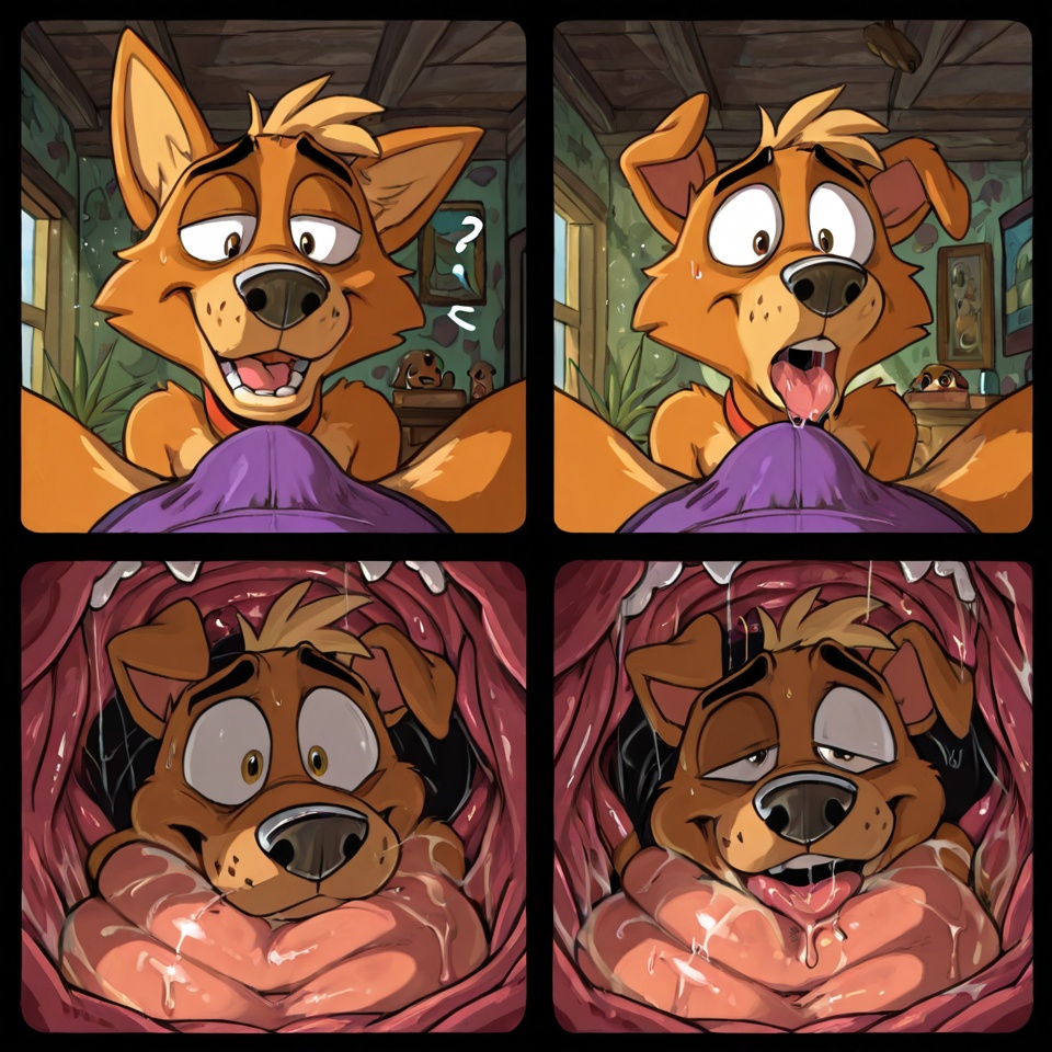 Courage the Cowardly Dog Stoner Vore Comic