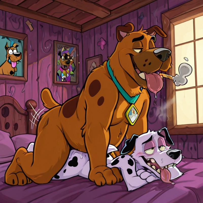 Courage the Cowardly Dog Anthro Art
