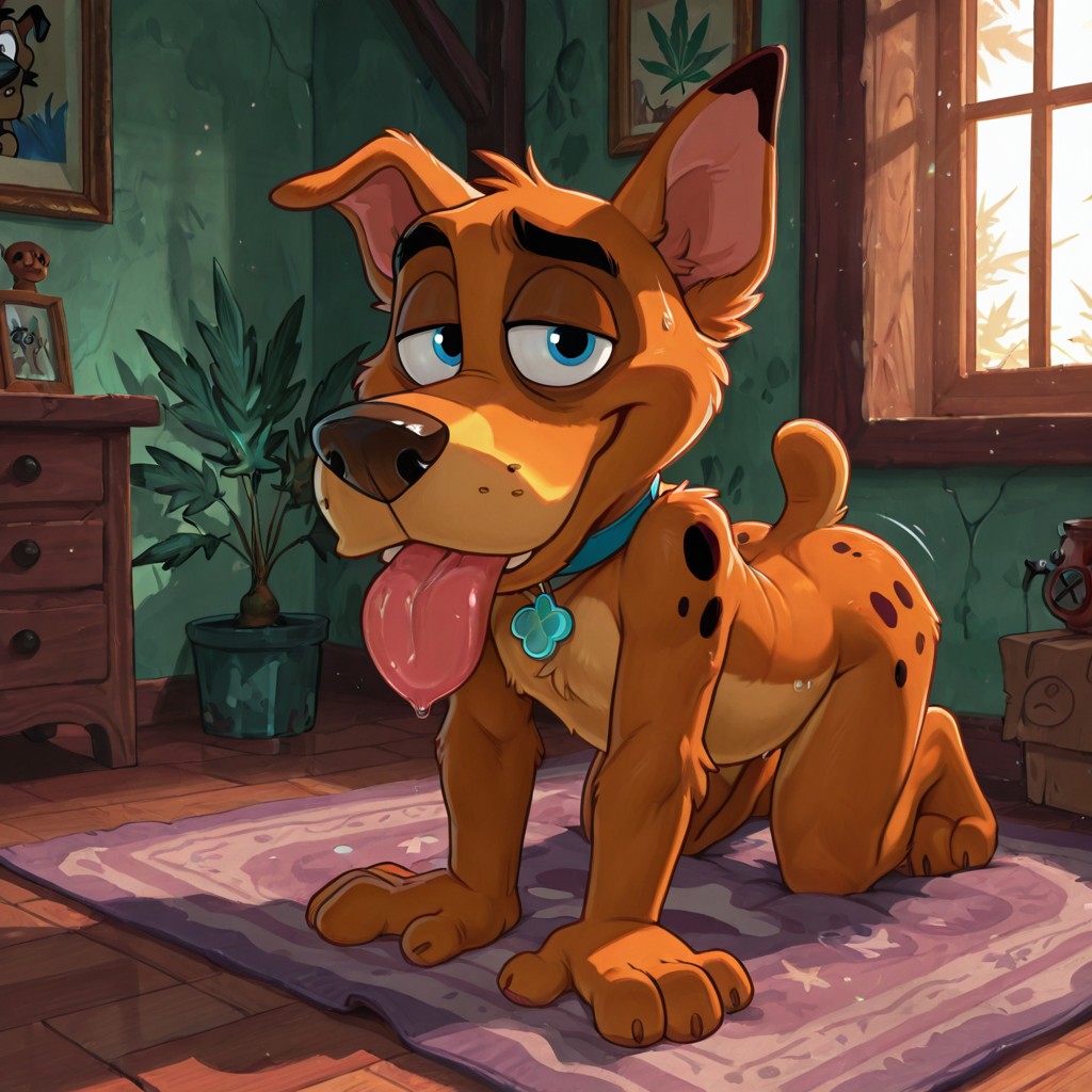 Courage the Cowardly Dog Stoner Anthro Furry