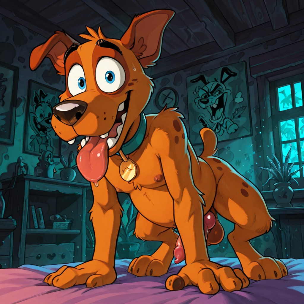 Courage the Cowardly Dog: Stoner Anthro Furry