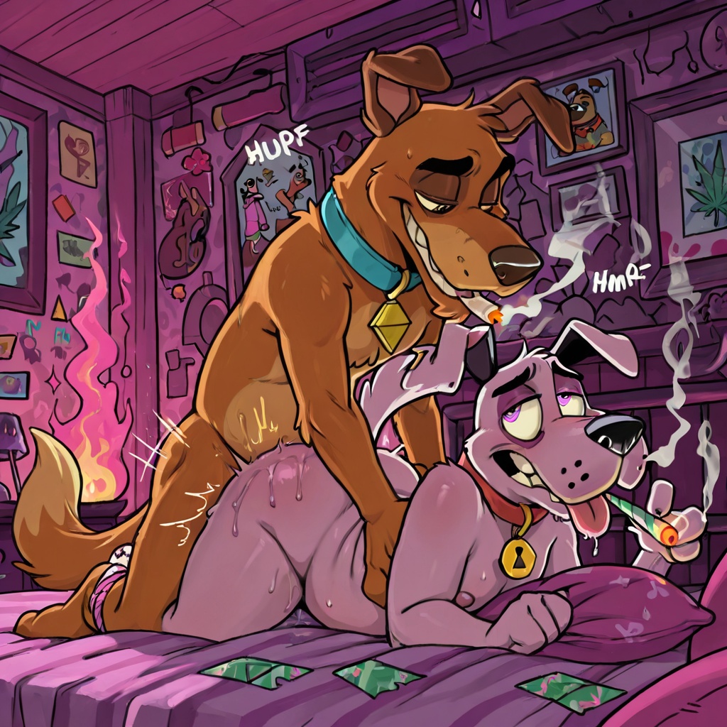 Courage the Cowardly Dog and Friends Stoned Adventure