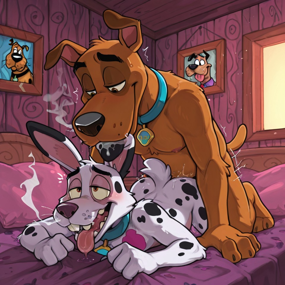 Courage the Cowardly Dog Stoner Furry Sexy Gay Male Nude Anthro Toony