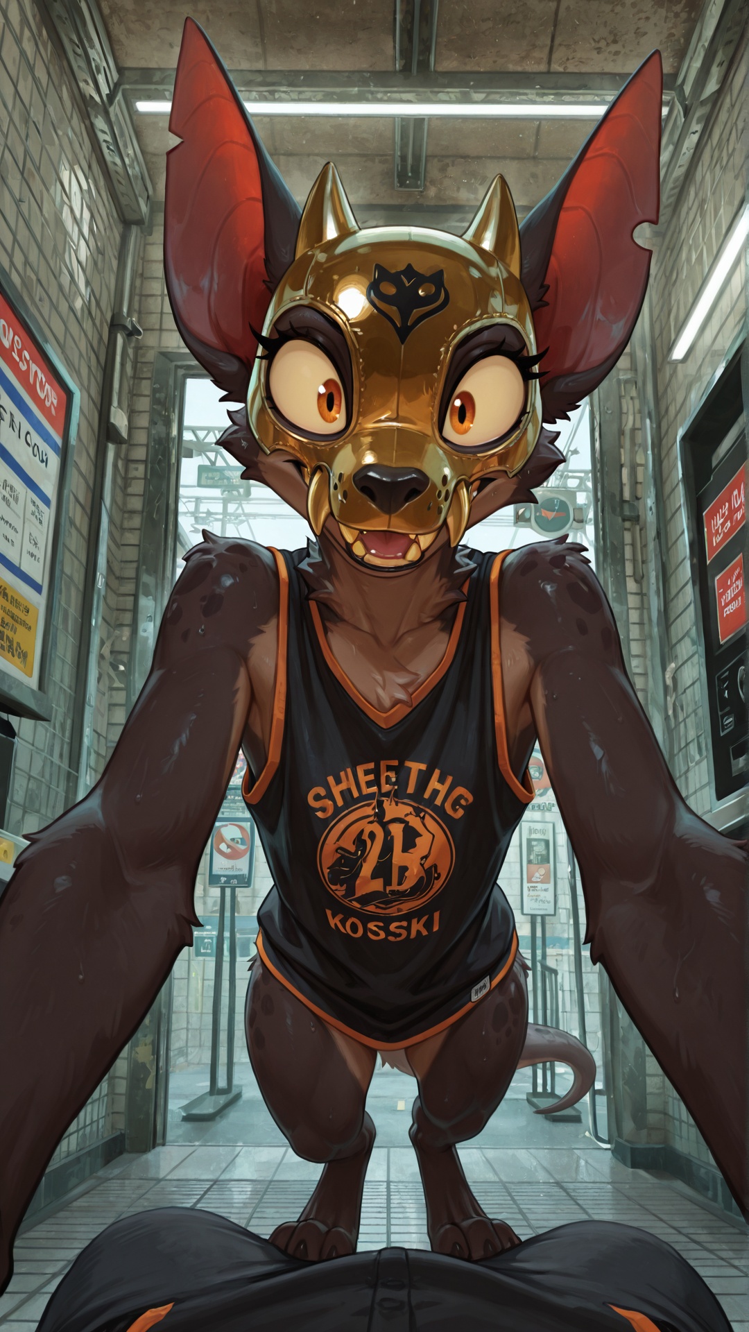 Bat Kobold Hybrid in Gas Station Robbery