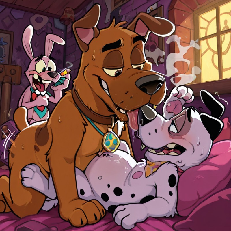 Courage the Cowardly Dog Furry Art