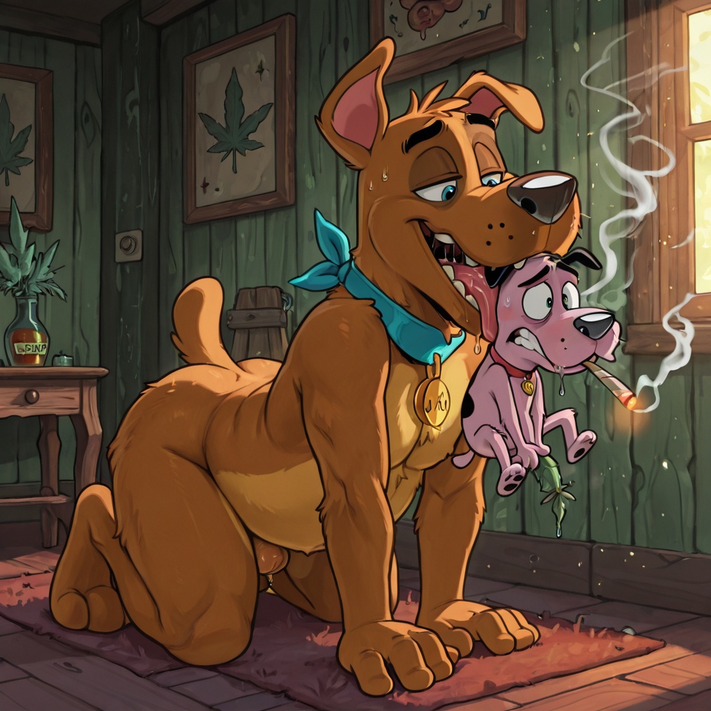 Courage the Cowardly Dog: Seductive Vore Scene
