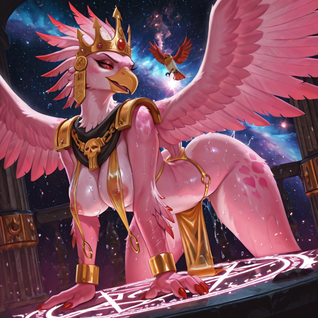 Celestial Sorceress in Wardrobe Malfunction