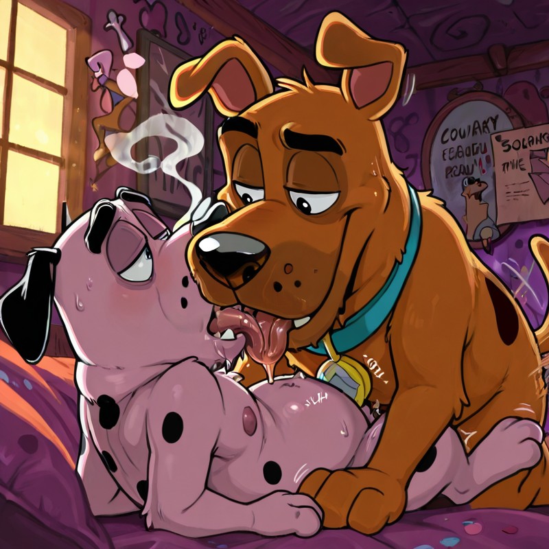 Courage the Cowardly Dog Romantic Frenemies