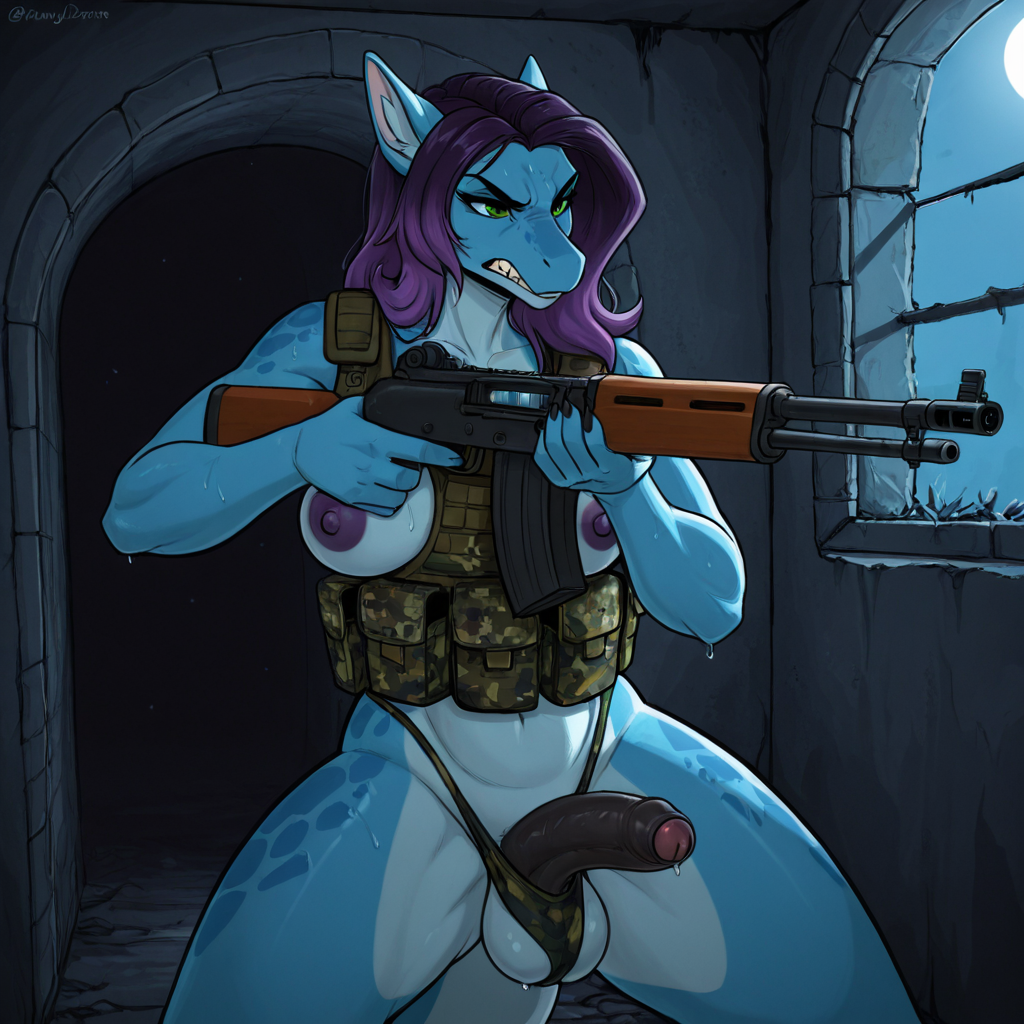 Raptor Warrior in Bunker