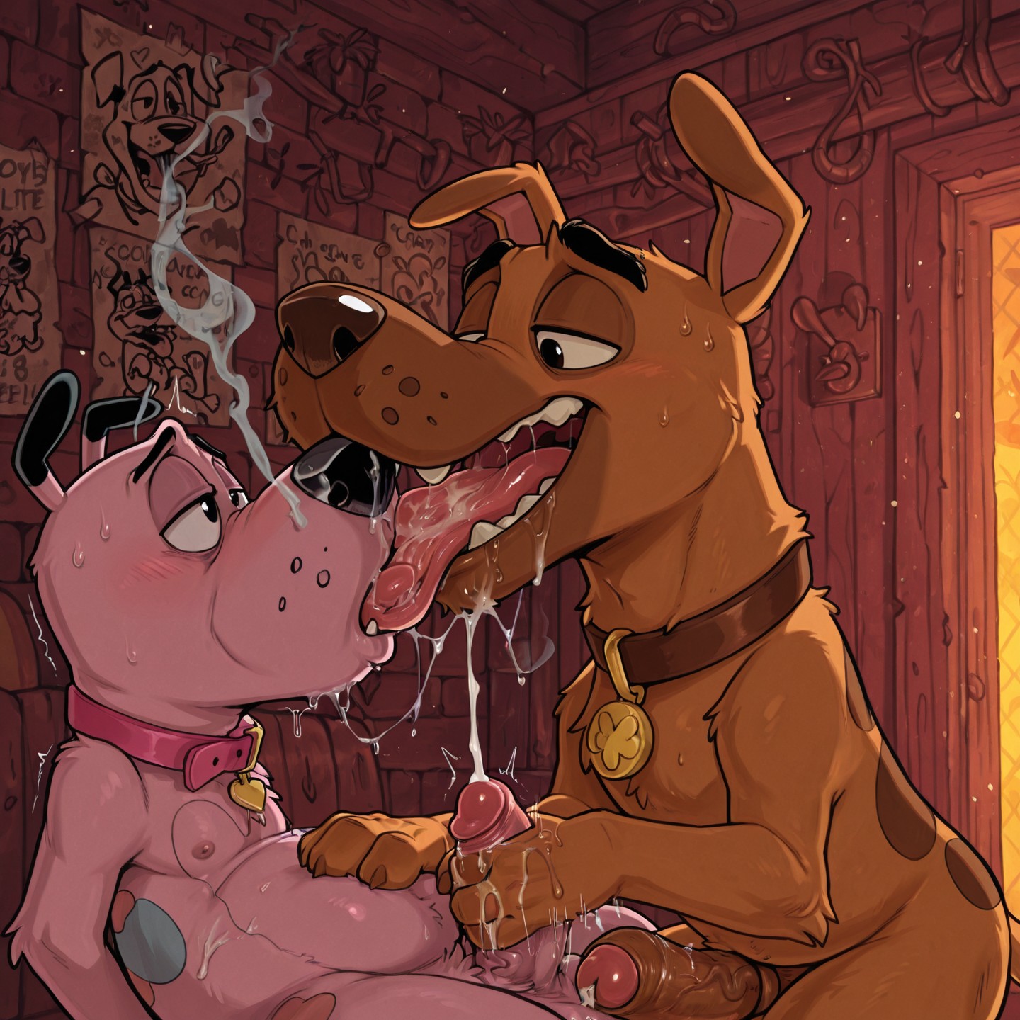 Courage the Cowardly Dog Stoner Seduction Sexy Seduction