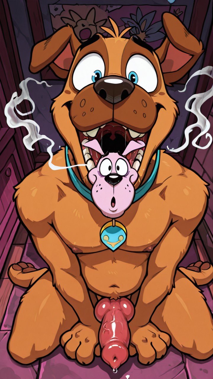Stoned Courage the Cowardly Dog Marijuana