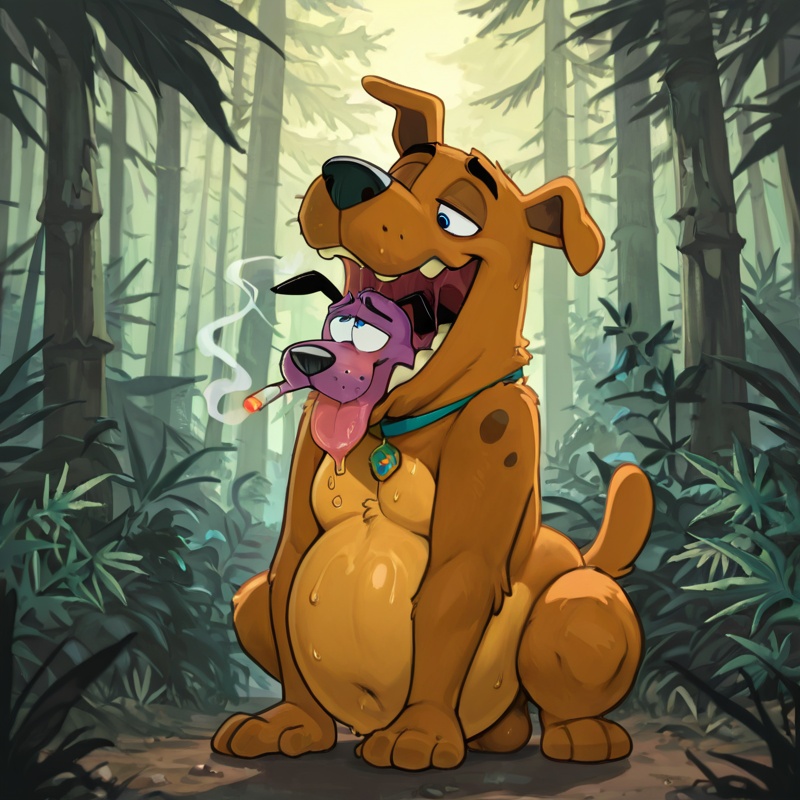 Courage the Cowardly Dog Unwinds