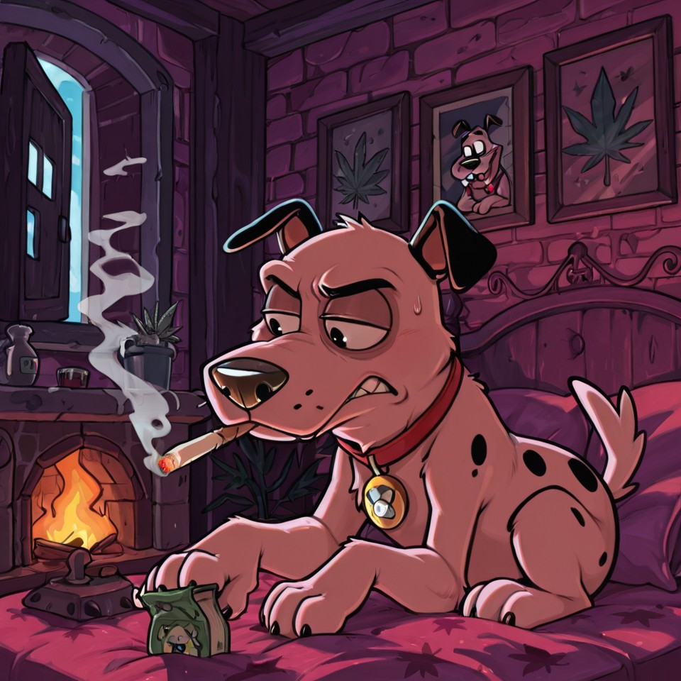 Courage the Cowardly Dog Stoned and Lustful