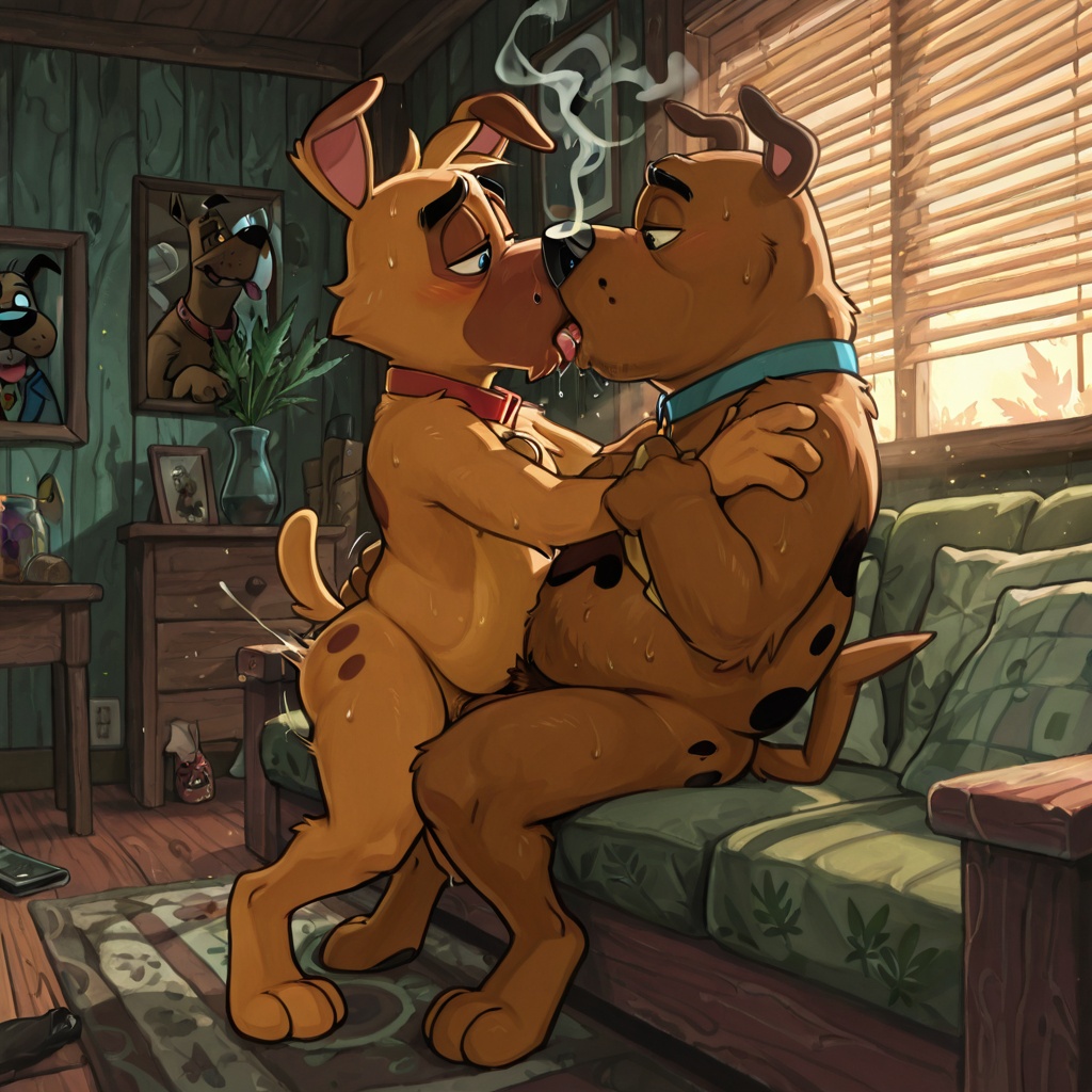 Courage the Cowardly Dog: Stoned and Seductive Full Body