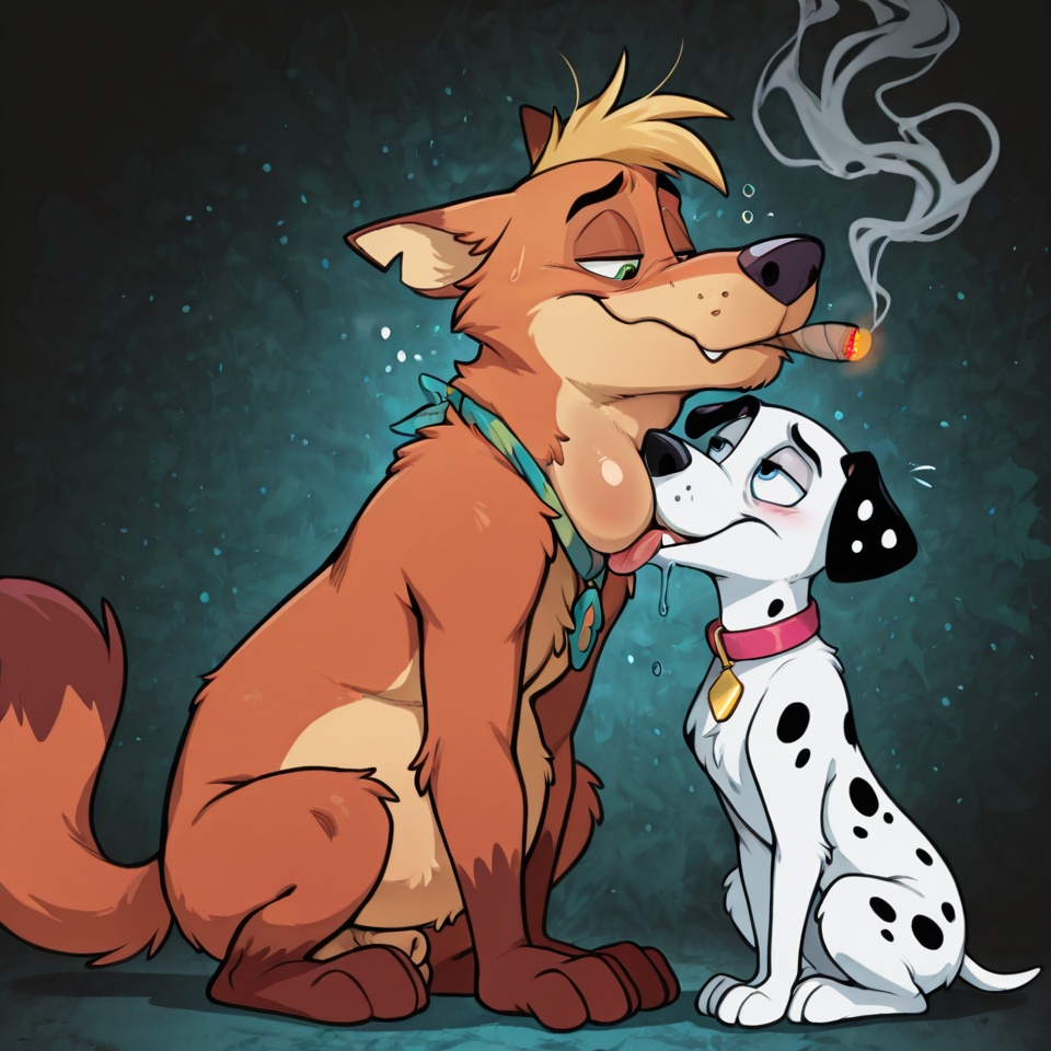 Courage the Cowardly Dog Nude Stoned Male