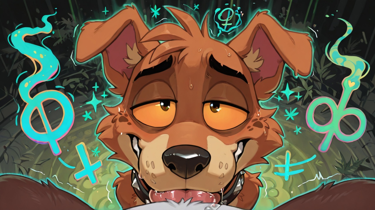 Hypnotic Gay Anthro Dalmatian Stoner