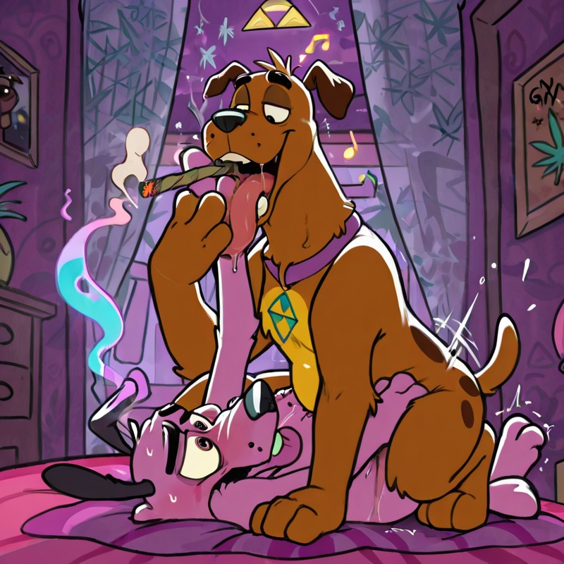 Courage the Cowardly Dog Stoner Romance