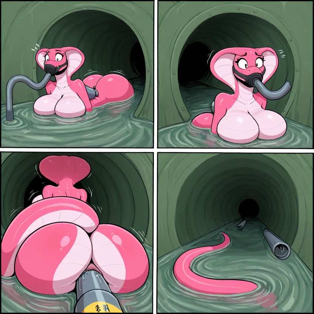 Pink Cobra in Sewer Peril
