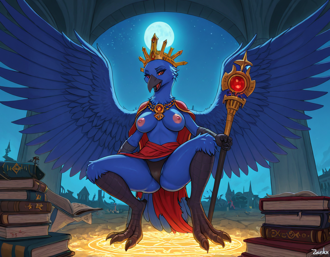 Mystical Avian Lord of Change in Labyrinth