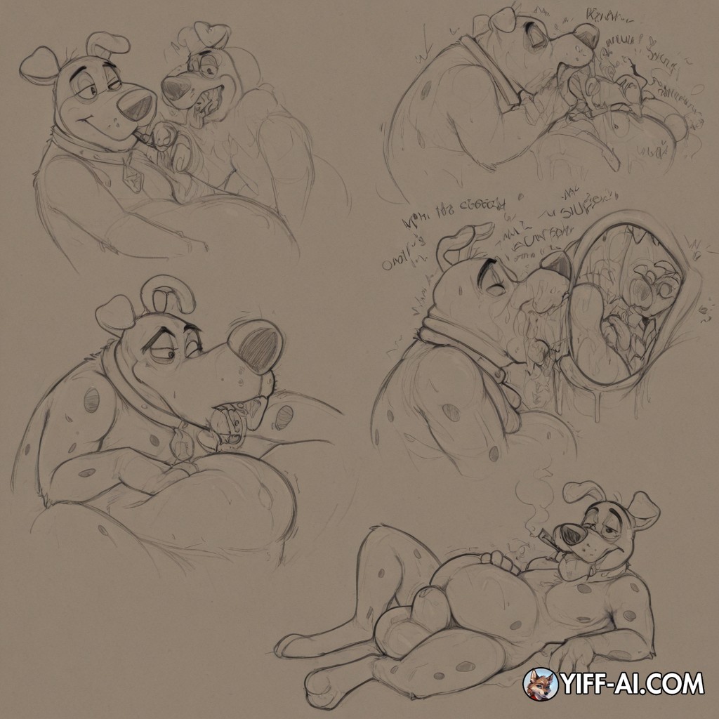 Courage the Cowardly Dog Vore Scene