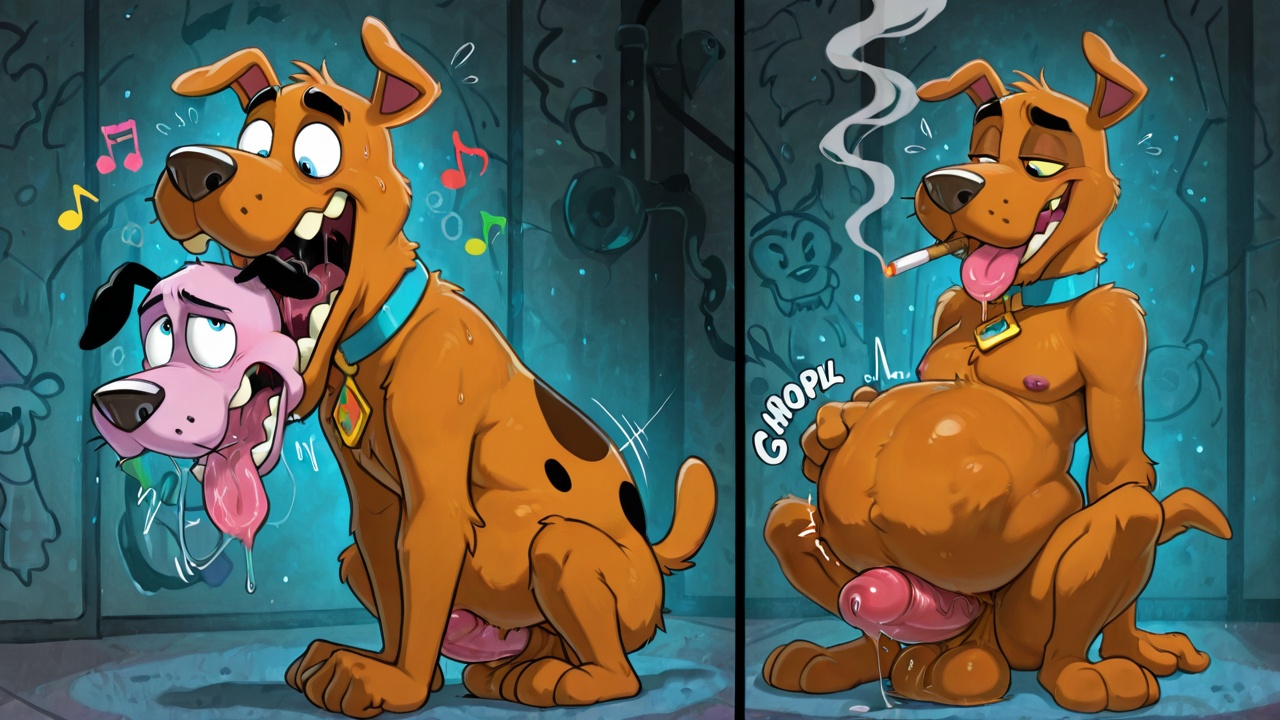 Courage the Cowardly Dog Nude Orgy Scene
