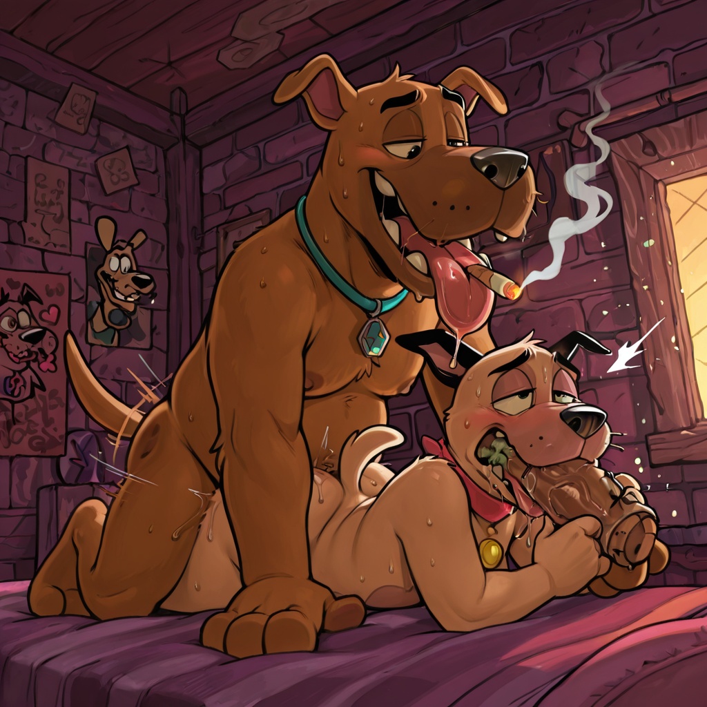 Courage the Cowardly Dog Nude Adult Scene